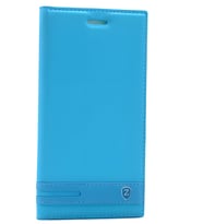 Lenovo Moto G4 Plus Kılıf Elite Kapaklı Kılıf (Turkuaz)