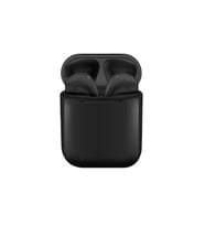 Inpods Airpods 2. Nesil i12 Beyaz Bluetooth Kulaklık Tüm Telefonlar İle Uyumlu (Siyah)