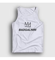 Presmono Unisex Sarı Badgalriri Rihanna Atlet 330292tt (Beyaz)
