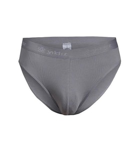 6 Adet Yıldız Erkek Likralı Modal Kemerli Slip Külot 65-66-67 (Gri)