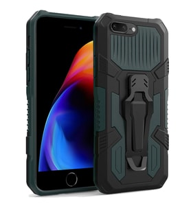 Apple iPhone 7 / iPhone 8 Plus Zırh Tank Kılıf Yüksek Koruma (Yeşil)
