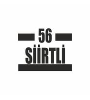 56 Siirtli Araba Sticker siyah 16x9 CM (Siyah)