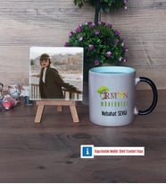 Orman Mühendisi Fotoğraflı Dekoratif Taş, Kupa Bardak Beyaz Hediye (Model 9)