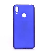 Huawei Y7 Prime 2019 Kılıf Soft Mat Premier Case (SAKS MAVI)