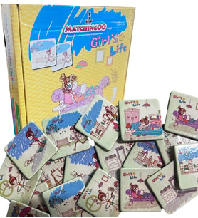 Eşleştirme Ve Hafıza Kartları: Matchingoo  Cats - Kedicikler (Sarı)