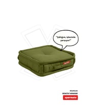 XPERMATE Bisküvi Minder Petek Önü Palet Üstü Minderi Fransız Minder Bank ve Bahçe Minderi 45x45x14 cm (Yeşil)