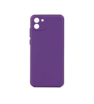 Kvy Samsung Galaxy A03 Biye Silikon Kılıf (Mor)