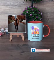 İş Güvenliği Uzmanı Fotoğraflı Dekoratif Taş, Kupa Bardak Beyaz Hediye (Model 13)