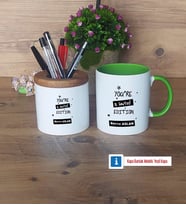 Arkadaşa Hediye Kalemlik, Kupa Bardak T Kişiye Özel Hediye Doğum Günü Hediyesi (Model 14)