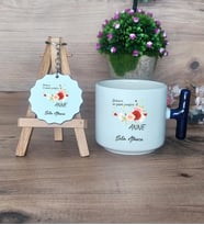 Bahar Çiçeği Anne Hediye Seti Kupa Bardak T Kulplu ve Anahtarlık Anneye Doğum Günü Anneler Günü Hediyesi (Model 2)
