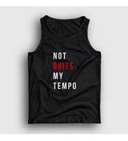 Presmono Unisex Beyaz Not Quite My Tempo Baterist Drummer Whiplash Atlet 443838tt (Siyah)