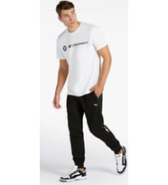 PUMA BMW M Motorsport Logo Erkek T-Shirt (Beyaz)