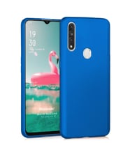 Microsonic Matte Silicone Oppo A31 Kılıf (Mavi)