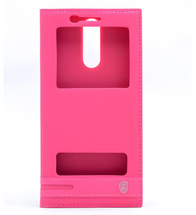 Huawei Mate 10 Lite Kılıf Elite Kapaklı Kılıf (Pembe)