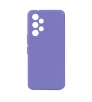 Galaxy A73 Kılıf Zore Biye Silikon Kılıf (Lila)