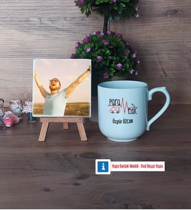 Paramedik Fotoğraflı Dekoratif Taş, Kupa Bardak Beyaz Hediye (Model 5)