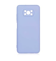 Xiaomi Poco X3 Kılıf Özel Orijinal Lansman Serisi, İçi Kadife, Pürüzsüz Yumuşak ve Mat TPU Silikon (Lila)
