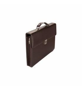 ORGANİZER AJANDA TARİHSİZ KARELİ 28X34,5 CM (KAHVE)