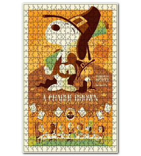 Cakapuzzle Snoopy ve Arkadaşları Şükran Günü Puzzle Yapboz MDF (Ahşap) (1000 Parça)