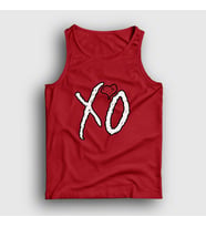 Presmono Unisex Sarı Xo The Weeknd Atlet 159180tt (Kırmızı)