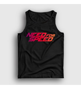 Presmono Unisex Beyaz Logo Oyun Need For Speed Atlet 459843tt (Siyah)