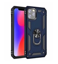 Mopal İPHONE İ11 Pro 5,9 İnç Yüzüklü Tank Telefon Kılıfları (Lacivert)
