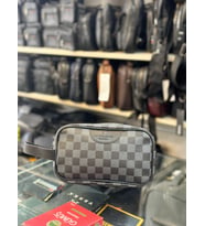 TRG POLO  RENKLİ EL PORTFÖY ÇANTASI (Siyah-Gri)