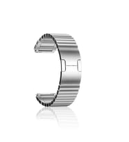 Huawei Watch 3 / 3 Pro Kordon Baklalı Metal Kordon (Gümüş)
