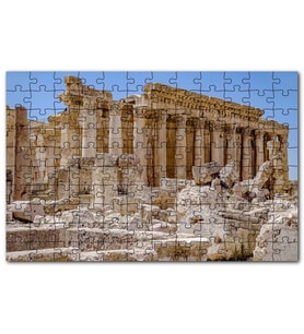 Cakapuzzle Antik Tapınak Kalıntıları Puzzle Yapboz MDF (Ahşap) (1000 Parça)