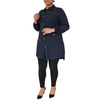 Kadın Kışlık Cepli Tunik BGL-ST02343 (İndigo)