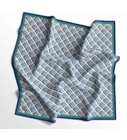 95 X 95 QUARE FRESH SOFT PAMUKLU EŞARP - 03143 (Yeşil)