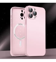 İphone 14 Pro Max Uyumlu Magsafe Ag Glass Buzlu Cep Telefopnu Kılıfı
