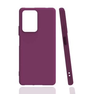 Xiaomi Mi 11T Pro 5G Kılıf Biye Yumuşak Silikon Case (Mor)