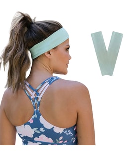 2li Spor Kadın Erkek Saç Bantları Elastik Kaymaz İnce Ter Emici Esnek Genç Saç Bandı Bandana Kadın Makyaj Yüz Yıkama Koşu Dans Fitness Yoga Pilates Bisiklet İçin Saç Bandı Taç Kadın Erkek Pamuk Atletik Egzersiz Ter Bandı Kafa Bandı (Mint Yeşili)