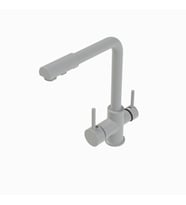POLEX Cristalux Lux Arıtmalı Mutfak Evye Bataryası (Gri)
