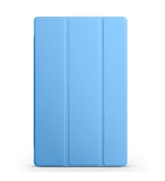 Samsung Galaxy Tab A8 10.5 SM-X200 2021 Kılıf PU Deri Smart Standlı Case (Mavi)
