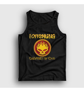 Presmono Unisex Beyaz Conspiracy The Offspring Atlet 177107tt (Siyah)
