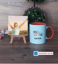 Paramedik Fotoğraflı Dekoratif Taş, Kupa Bardak Beyaz Hediye (Model 13)