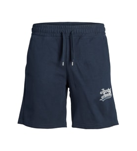 Jack & Jones Erkek Günlük Sweat Penye Spor Şort Shorts - 12228758 (Lacivert)