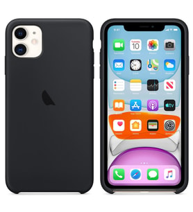 Apple iPhone 11 Silikon Lansman Kılıf (Siyah)