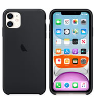 Apple iPhone 11 Silikon Lansman Kılıf (Siyah)