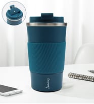 Kişiye Özel 500 Ml Çelik Termos (Mavi)