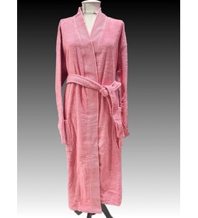 %100 Pamuk Bornoz (Pembe)