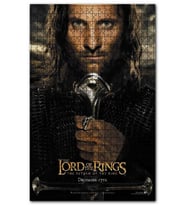 Cakapuzzle Yüzüklerin Efendisi Kralın Dönüşü Aragorn Puzzle Yapboz MDF (Ahşap) (500 Parça)