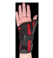 MORSA CYBERG® Çocuk Başparmak Destekli El Bilek Ateli SAĞ (Kırmızı)