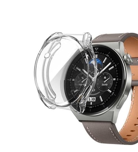 Huawei Watch GT 3 Pro 43mm Ekran Koruyuculu Kasa Koruyucu 02 (Renksiz)