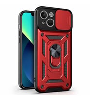 Vendas Apple iPhone 13 Kılıf Zore Vega Kapak (Kırmızı)