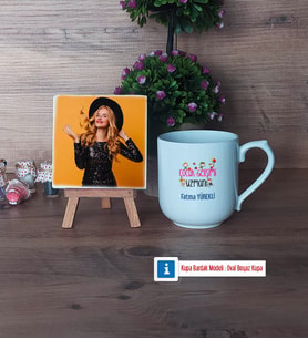 Çocuk Gelişimi Uzmanı Fotoğraflı Dekoratif Taş, Kupa Bardak Beyaz Hediye (Model 5)