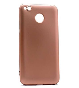 Xiaomi Redmi 4X Kılıf Soft Mat Premier Case (Gold)