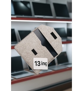 NEWFULL DOLY CASE 13 Inç LAPTOP / NOTEBOOK KILIF ÇANTASI (Gri)